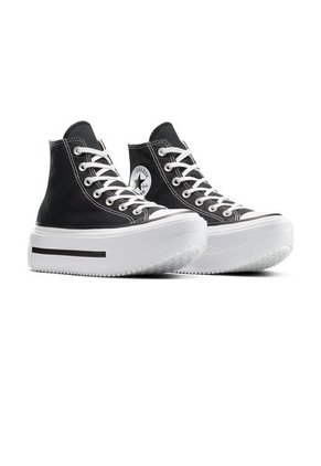 Tenis Converse Botas Ctas Lift Double Stack Mujer-Negro