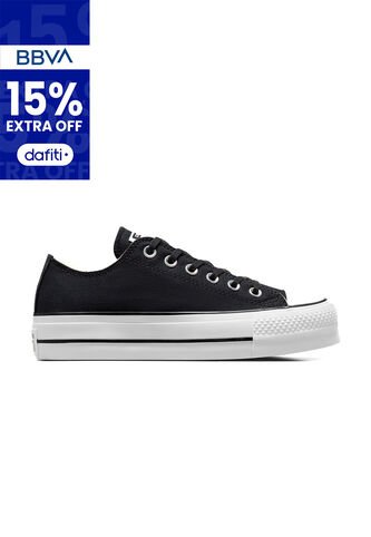 Tenis Converse Chuck Taylor All Star Platform Mujer-Negro Converse