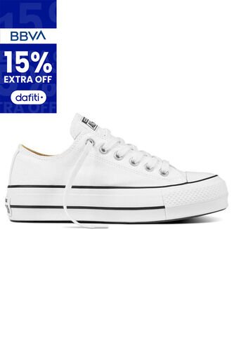 Tenis Converse Chuck Taylor All Star Platform Mujer-Blanco Converse