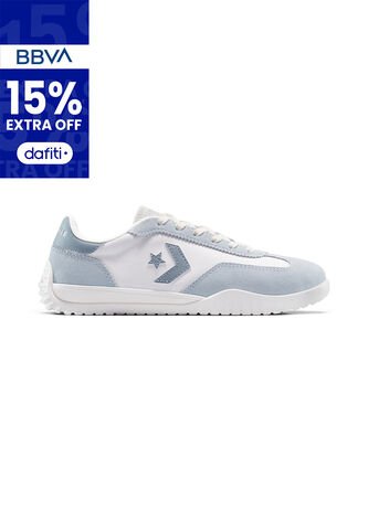 Tenis Converse Run Star Trainer Mujer-Blanco/Celeste Converse