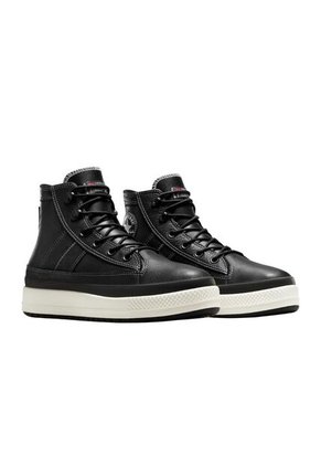 Tenis Converse Botas Chuck Taylor All Hombre-Negro/Blanco