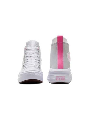 Tenis Converse Botas Chuck Taylor All Star Move-Plateado