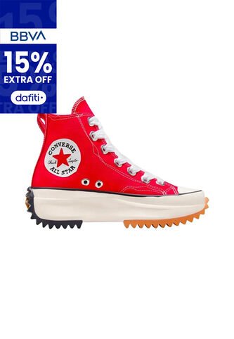 Botas Converse Run Star Hike Unisex-Rojo/Negro Converse
