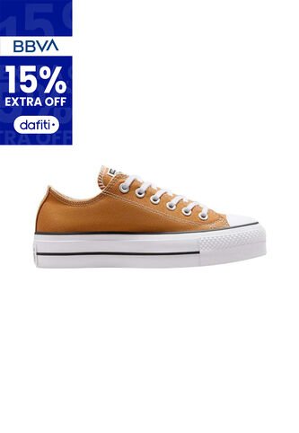 Tenis Converse Chuck Taylor All Star Lift Mujer-Ocre Converse