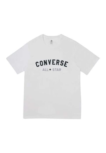 Camiseta Converse Logo All Star-Blanco