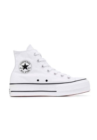 Tenis Converse Botas Chuck Taylor All Star Lift Mujer-Blanco Converse