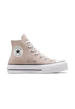 Tenis Converse Botas Taylor All Star Lift Mujer-Beige