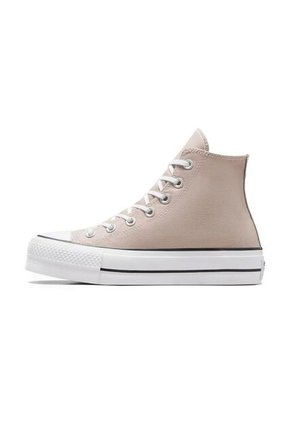 Tenis Converse Botas Taylor All Star Lift Mujer-Beige