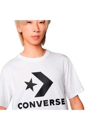 Camiseta Converse Fit Front Large Logo Unisex-Blanco
