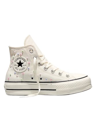 Tenis Botas Converse Chuck Taylor All Star Lift Mujer-Beige Converse