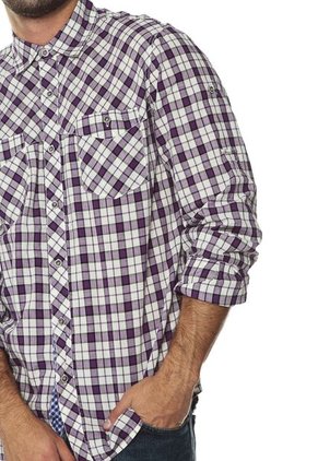 Camisa Morado-Beige Converse