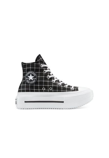 Tenis Converse Botas Ctas Lift Double Stack Mujer-Negro