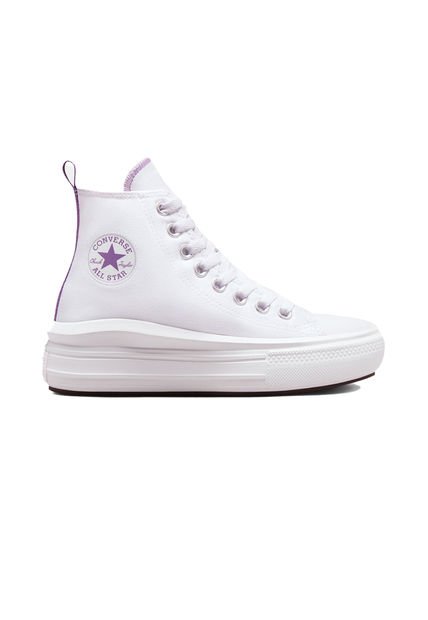 Tenis Converse Botas Chuck Taylor Move Mujer-Blanco