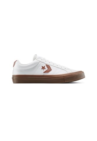Tenis Converse Sport Casual Hombre-Blanco/Café Converse