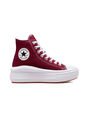 Tenis Converse Botas Chuck Taylor Move Platform Mujer -Vino de Converse