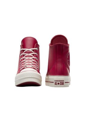Tenis Converse Botas Chuck Taylor All Star Lift Mujer-Rojo