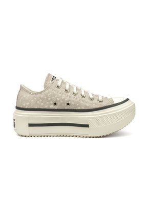 Tenis Converse Ctas Lift Double Stack Mujer Gris