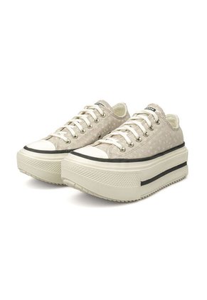 Tenis Converse Ctas Lift Double Stack Mujer Gris