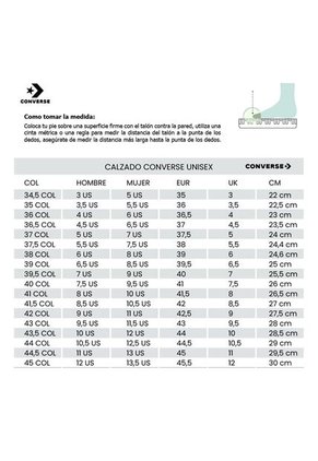 Tenis Converse Botas Ctas Lift Unisex-Blanco