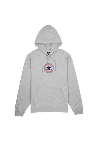 Hoodie Converse Go-To Chuck Taylor Patch-Gris Converse