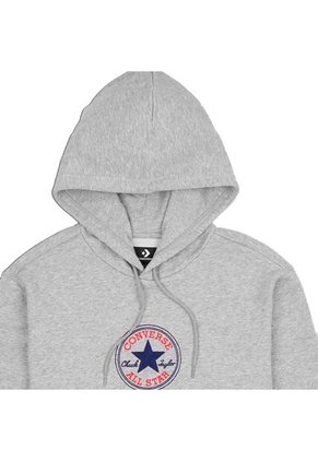 Hoodie Converse Go-To Chuck Taylor Patch-Gris