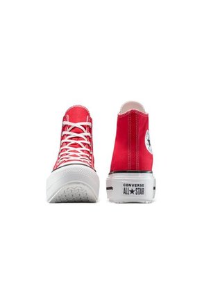 Tenis Converse Botas Ctas Lift Double Stack Mujer-Rojo