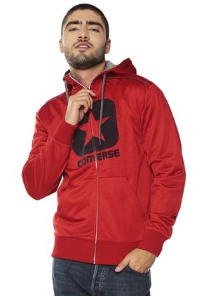 Chaqueta Rojo-Gris Converse