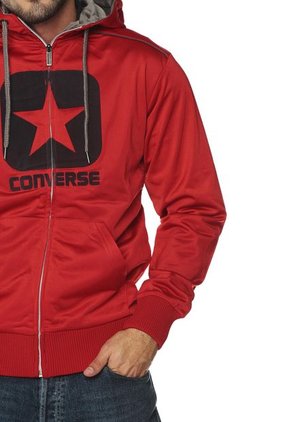 Chaqueta Rojo-Gris Converse