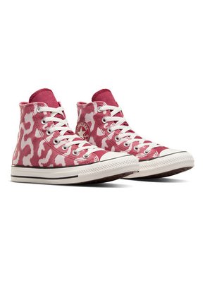 Tenis Converse Botas Chuck Taylor All Star Mujer-Rojo