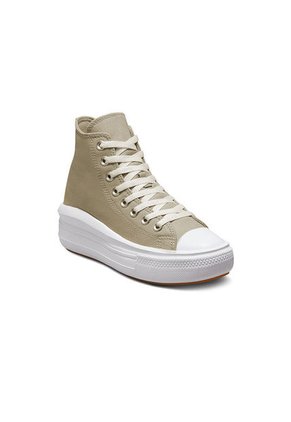 Tenis Converse Botas Chuck Taylor Move Mujer-Beige Oscuro