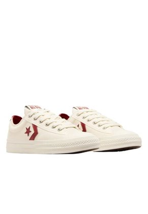 Tenis Converse Star Player 76 Hombre-Blanco/Vino Tinto