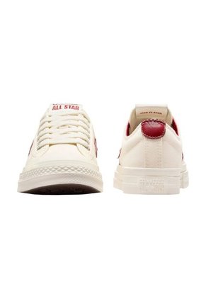 Tenis Converse Star Player 76 Hombre-Blanco/Vino Tinto