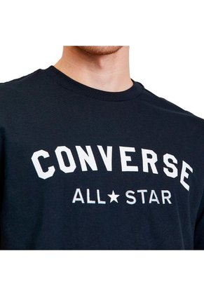 Camiseta Converse Logo All Star-Negro