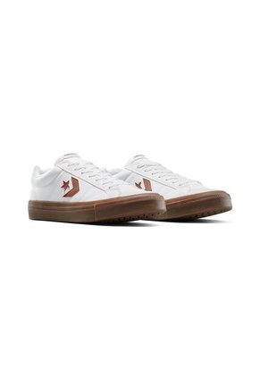 Tenis Converse Sport Casual Hombre-Blanco/Café