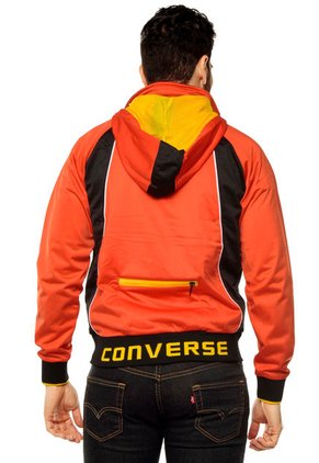 Chaqueta Roja-Negra Converse