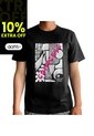 Camiseta Converse Vintage Ad Unisex-Negro de Converse