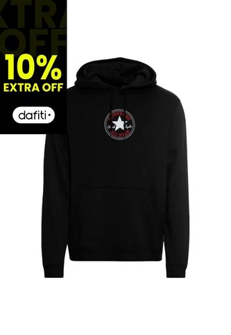 Hoodie Converse Go-To Chuck Taylor Patch-Negro Converse