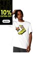 Camiseta Converse Exotic Lizards Unisex-Blanco de Converse