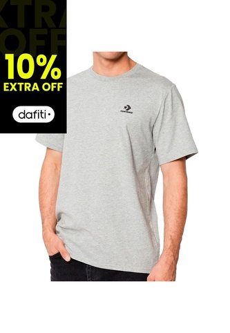 Camiseta Converse Star Chevron Ii-Gris Converse