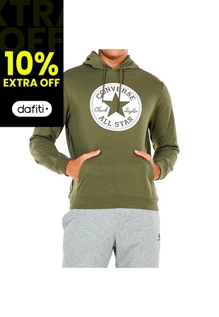 Hoodie Converse Classic Po-Verde