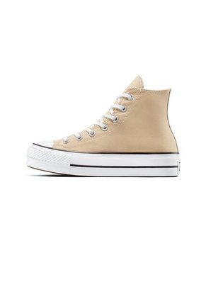 Tenis Converse Botas Chuck Taylor AllStar Mujer-Beige/Blanco