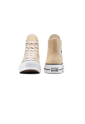 Tenis Converse Botas Chuck Taylor AllStar Mujer-Beige/Blanco