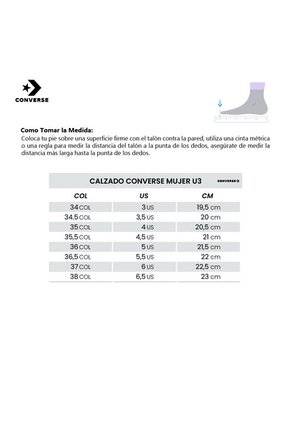 Tenis Converse Chuck Taylor Lo Mujer-Celeste