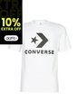 Camiseta Converse Fit Front Large Logo Unisex-Blanco de Converse