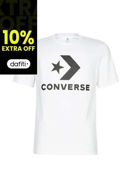 Camiseta Converse Fit Front Large Logo Unisex-Blanco