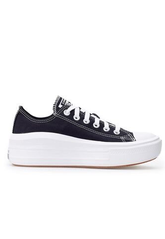Tenis Converse Canvas Chuck Taylor All Star Move Mujer -Negro Converse