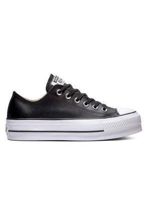 Tenis Converse Chuck Taylor All Star LiftClean Leather Mujer-Negro