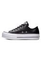Tenis Converse Chuck Taylor All Star LiftClean Leather Mujer-Negro de Converse