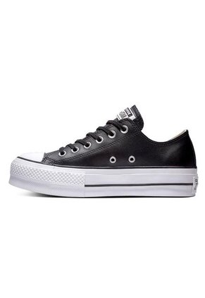 Tenis Converse Chuck Taylor All Star LiftClean Leather Mujer-Negro