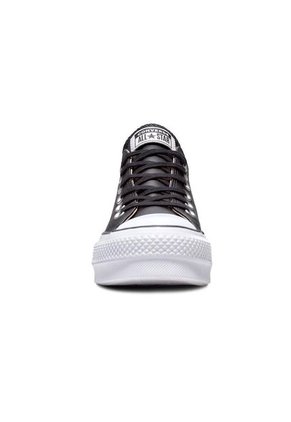Tenis Converse Chuck Taylor All Star LiftClean Leather Mujer-Negro